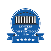 Jenna Bailey received the Lawyer of Distinction award in 2020